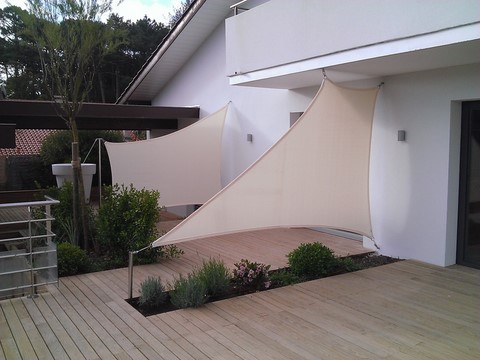 voile d'ombrage brise vue hossegor