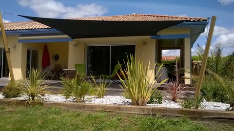 voile d'ombrage landes